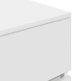 Bedside Cabinets with 3 Drawers 2 pcs White 39x35x65 cm - Extra Image