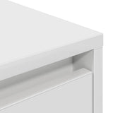TV Cabinet with LED Lights White 100x41x50 cm - Extra Image