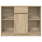 Sideboard with Drawer Sonoma Oak 101x35x76 cm Engineered Wood