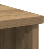 Sideboard with Drawer Artisan Oak 101x35x76 cm Engineered Wood - Extra Image