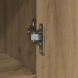 Sideboard with Drawer Artisan Oak 101x35x76 cm Engineered Wood - Extra Image
