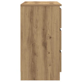 Sideboard with Drawer Artisan Oak 71x35x65 cm Engineered Wood
