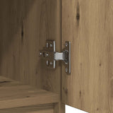 Sideboard with Drawer Artisan Oak 71x35x65 cm Engineered Wood - Extra Image