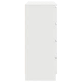 Sideboard with Drawers White 71x35x84 cm Engineered Wood