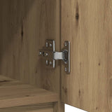 Sideboard with Drawers Artisan Oak 71x35x84 cm Engineered Wood - Extra Image