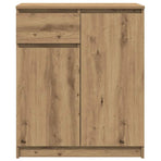 Sideboard with Drawer Artisan Oak 71x35x84 cm Engineered Wood