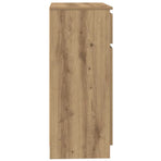 Sideboard with Drawer Artisan Oak 71x35x84 cm Engineered Wood