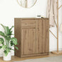 Sideboard with Drawer Artisan Oak 71x35x84 cm Engineered Wood