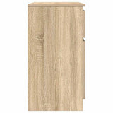 Sideboard with Drawer Sonoma Oak 71x35x65 cm Engineered Wood