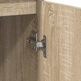 Sideboard with Drawer Sonoma Oak 71x35x65 cm Engineered Wood - Extra Image
