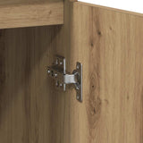 Sideboard with Drawer Artisan Oak 71x35x65 cm Engineered Wood - Extra Image