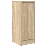 Sideboard Sonoma Oak 29.5x34x76 cm Engineered Wood - Front View