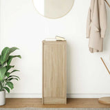 Sideboard Sonoma Oak 29.5x34x76 cm Engineered Wood - Side View