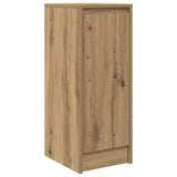 Sideboard Artisan Oak 29.5x34x76 cm Engineered Wood - Front View