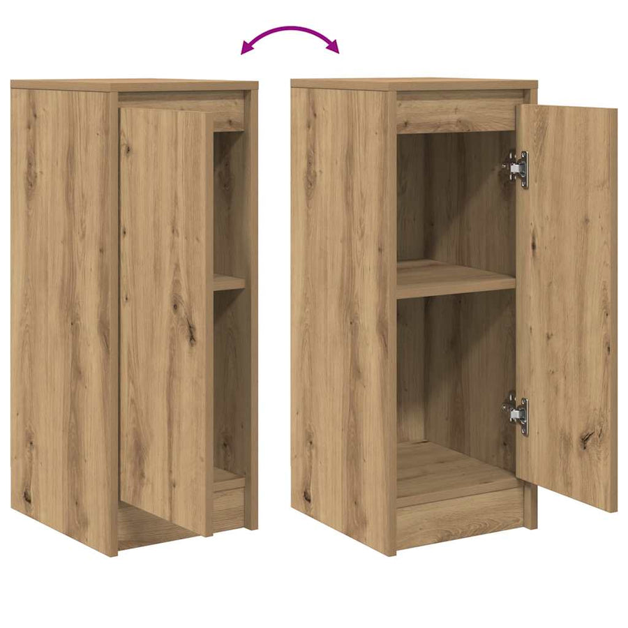 Sideboard Artisan Oak 29.5x34x76 cm Engineered Wood