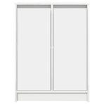 Sideboard White 57x34x76 cm Engineered Wood