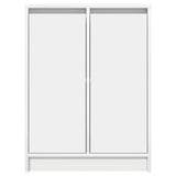 Sideboard White 57x34x76 cm Engineered Wood - Rear View