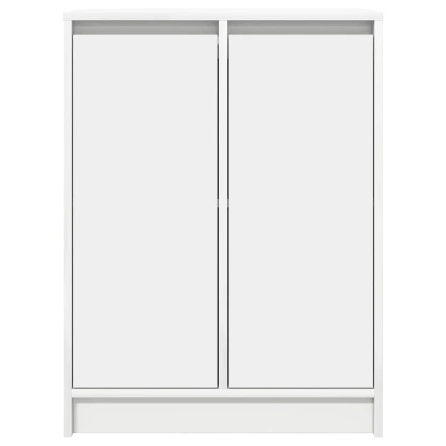 Sideboard White 57x34x76 cm Engineered Wood