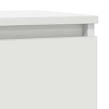 Sideboard White 57x34x76 cm Engineered Wood - Extra Image