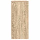 Sideboard Sonoma Oak 57x34x76 cm Engineered Wood - Close-Up Angle
