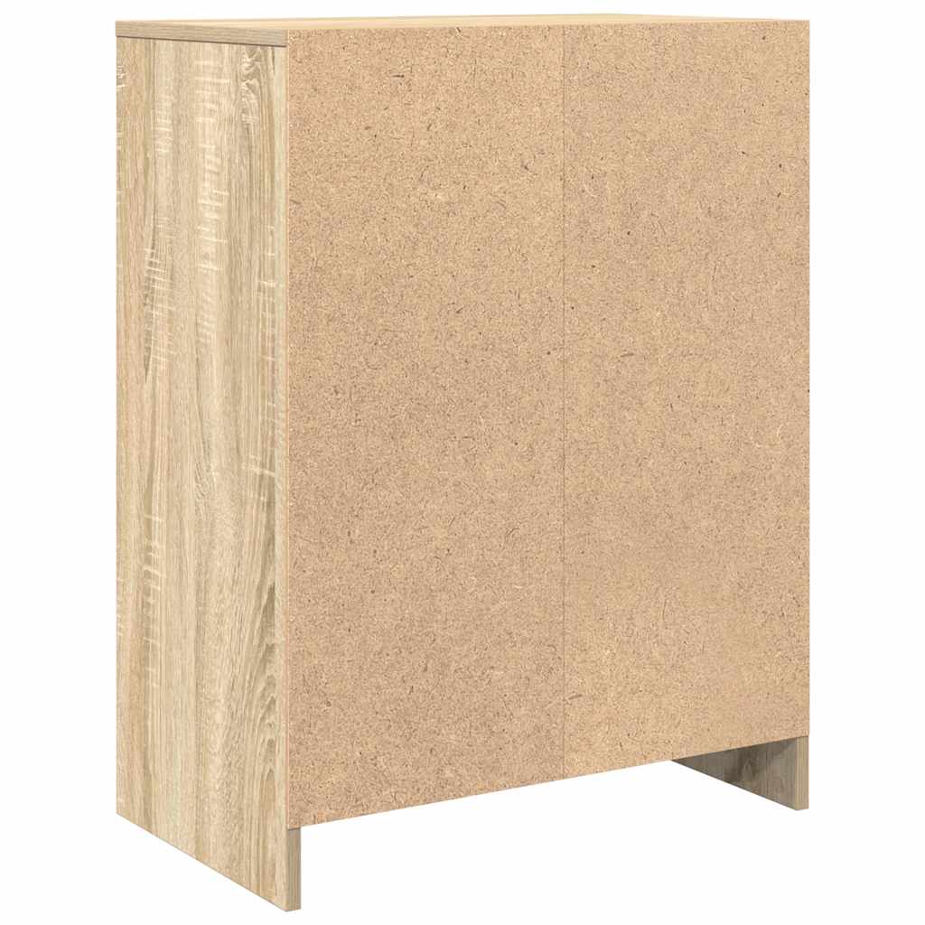 Sideboard Sonoma Oak 57x34x76 cm Engineered Wood