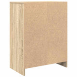 Sideboard Sonoma Oak 57x34x76 cm Engineered Wood - Low Angle