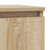 Sideboard Sonoma Oak 57x34x76 cm Engineered Wood - Extra Image