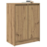 Sideboard Artisan Oak 57x34x76 cm Engineered Wood - Top-Down View