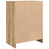 Sideboard Artisan Oak 57x34x76 cm Engineered Wood - Low Angle