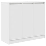 Sideboard White 85x34x76 cm Engineered Wood