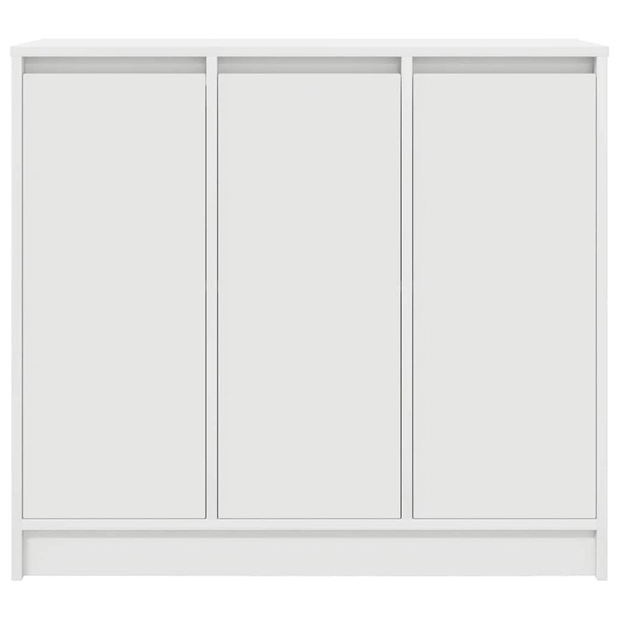 Sideboard White 85x34x76 cm Engineered Wood