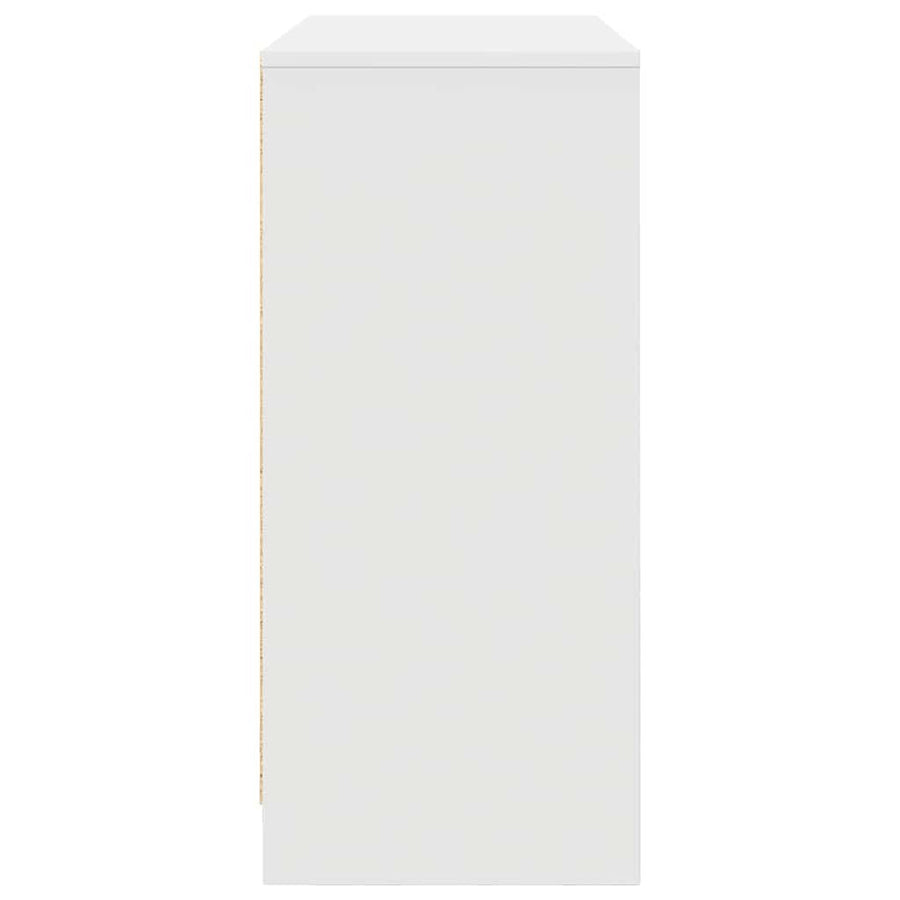 Sideboard White 85x34x76 cm Engineered Wood