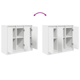 Sideboard White 85x34x76 cm Engineered Wood