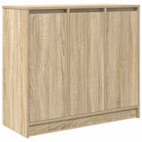 Sideboard Sonoma Oak 85x34x76 cm Engineered Wood - Front View