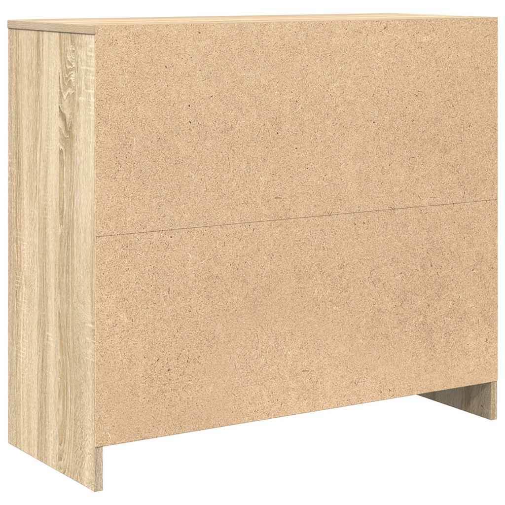 Sideboard Sonoma Oak 85x34x76 cm Engineered Wood