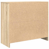 Sideboard Sonoma Oak 85x34x76 cm Engineered Wood - Low Angle