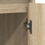 Sideboard Sonoma Oak 85x34x76 cm Engineered Wood