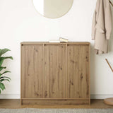 Sideboard Artisan Oak 85x34x76 cm Engineered Wood - Side View
