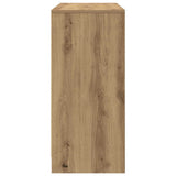 Sideboard Artisan Oak 85x34x76 cm Engineered Wood - Close-Up Angle