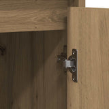 Sideboard Artisan Oak 85x34x76 cm Engineered Wood - Extra Image