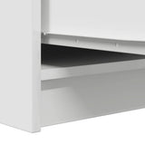 Sideboard White 29.5x34x76 cm Engineered Wood - Extra Image