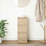 Sideboard Sonoma Oak 29.5x34x76 cm Engineered Wood - Side View