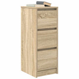 Sideboard Sonoma Oak 29.5x34x76 cm Engineered Wood - Top-Down View