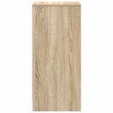 Sideboard Sonoma Oak 29.5x34x76 cm Engineered Wood - Close-Up Angle