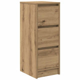 Sideboard Artisan Oak 29.5x34x76 cm Engineered Wood - Front View