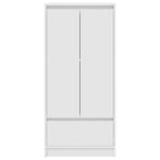 Cabinet with Drawer White 55.5x34x119.5 cm Engineered Wood