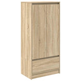 Cabinet with Drawer Sonoma Oak 55.5x34x119.5 cm Engineered Wood