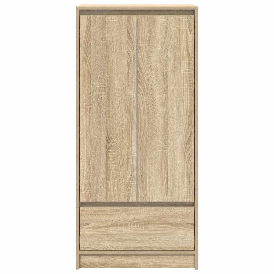 Cabinet with Drawer Sonoma Oak 55.5x34x119.5 cm Engineered Wood