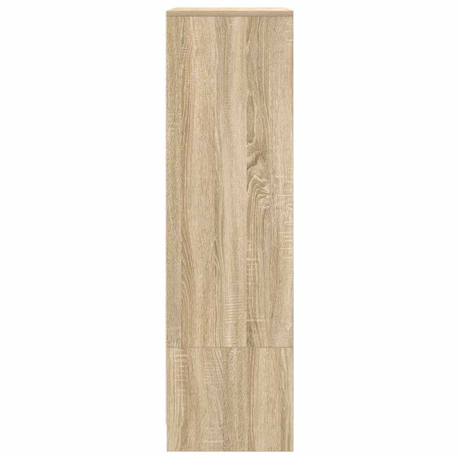 Cabinet with Drawer Sonoma Oak 55.5x34x119.5 cm Engineered Wood