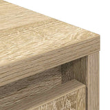 Cabinet with Drawer Sonoma Oak 55.5x34x119.5 cm Engineered Wood